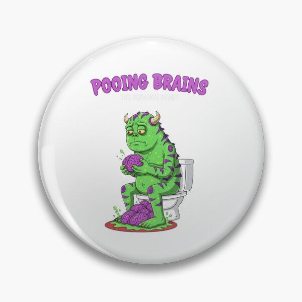Item preview, Pooing Brains designed and sold by Word_To_Word_Designs.