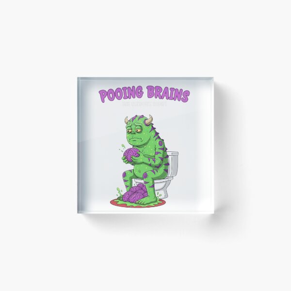 Item preview, Pooing Brains designed and sold by Word_To_Word_Designs.