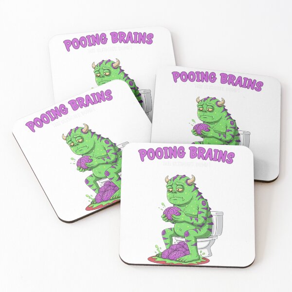 Item preview, Pooing Brains designed and sold by Word_To_Word_Designs.