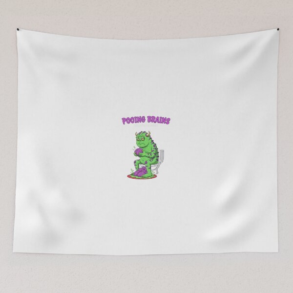 Item preview, Pooing Brains designed and sold by Word_To_Word_Designs.