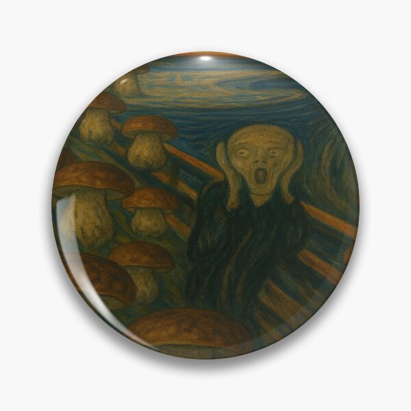 Item preview, Mushroom scream designed and sold by PourtionOfArt.