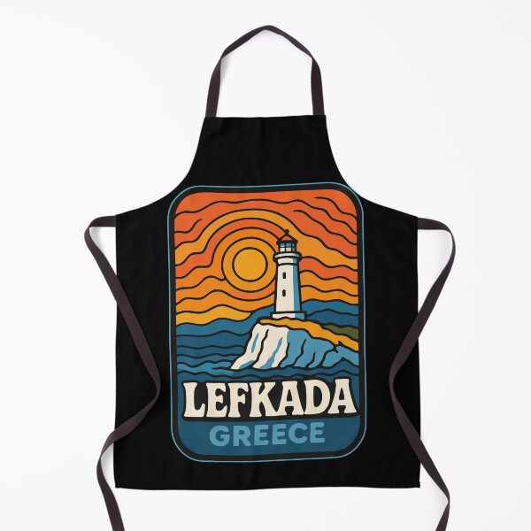 Item preview, Lefkada Greece Lighthouse Cape Ducato designed and sold by TomFrontierArt.