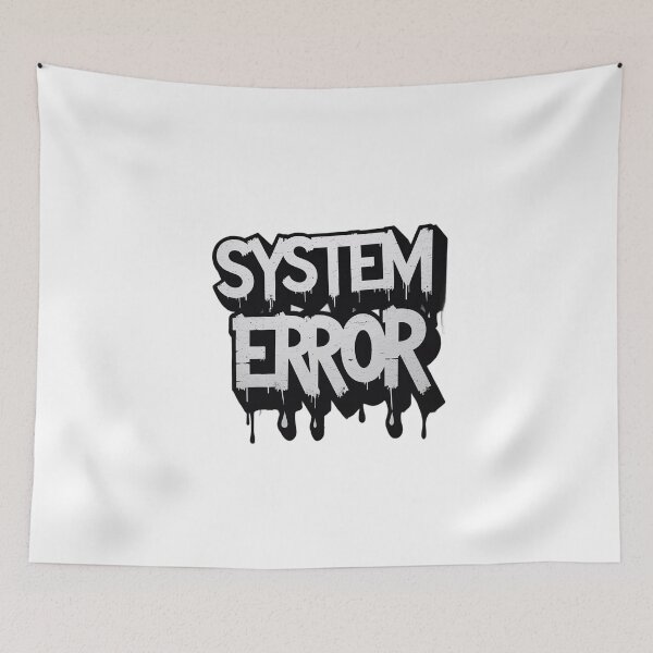 Item preview, system error designed and sold by Arty Art.