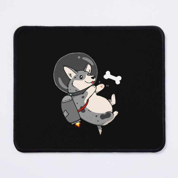 Item preview, cardigan blue merle space corgi with jetpack   designed and sold by petruadefih.