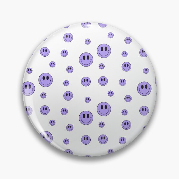 Item preview, purple smiley confetti designed and sold by Aesthetic Crew.