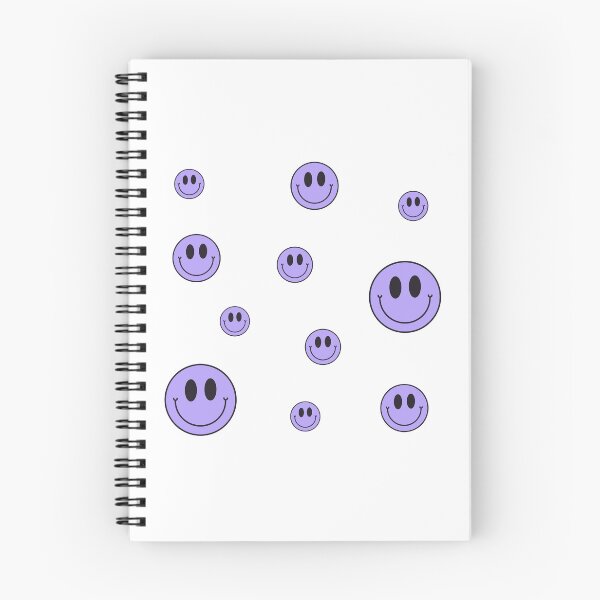 Item preview, purple smiley confetti designed and sold by Aesthetic Crew.