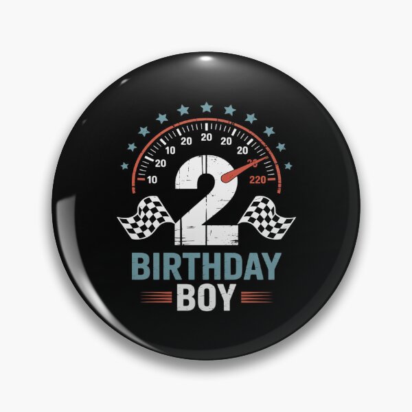 Item preview, Kids 2nd Birthday Boy 2 Second Race Car Birthday Racing Car Flag designed and sold by Jadiantukora.
