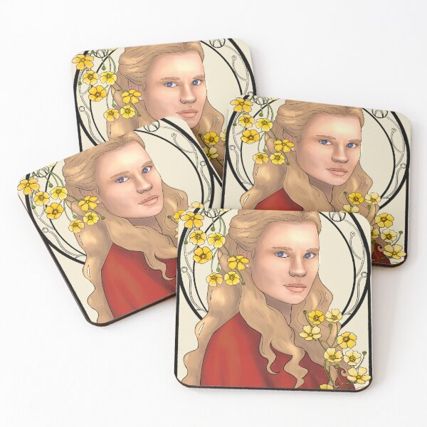 Artikelvorschau, Jugendstil-Prinzessin Butterblume entworfen und verkauft von Lady Emlyn Art.