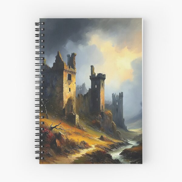 Item preview, Old Castle ruin painting after JMW Turner designed and sold by Vintage Designs +.