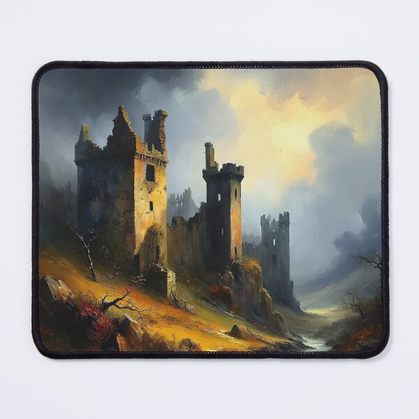 Item preview, Old Castle ruin painting after JMW Turner designed and sold by Vintage Designs +.
