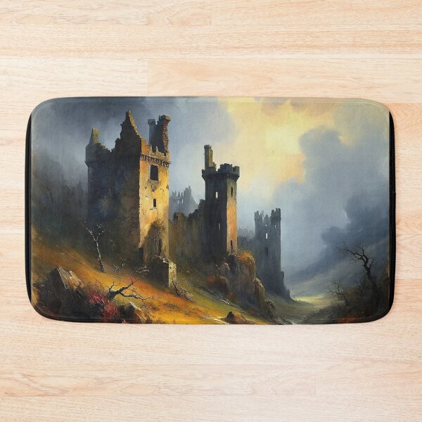 Item preview, Old Castle ruin painting after JMW Turner designed and sold by Vintage Designs +.