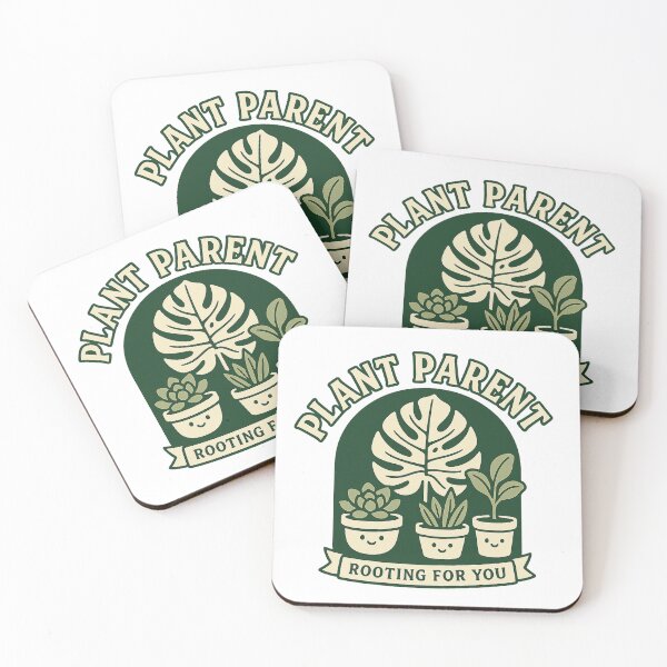 Item preview, Plant Mom & Dad • Monstera & Fiddle Leaf • Succulent Lover • Funny Pot Humor • Houseplant Aesthetic Tee & Sticker designed and sold by DavidMay.