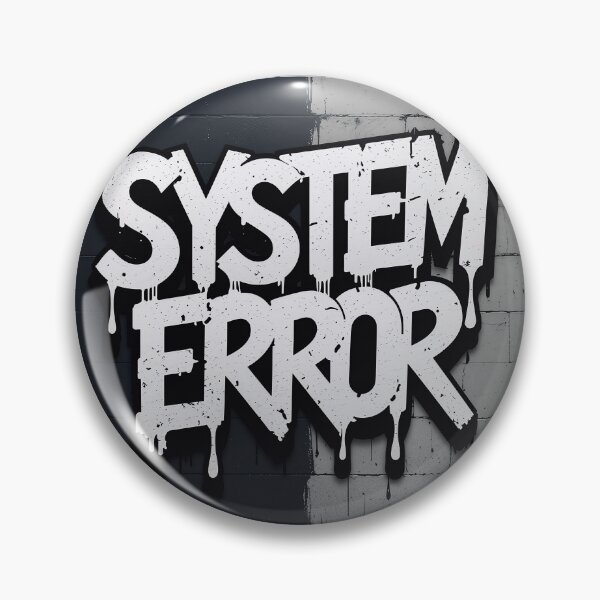 Item preview, system error designed and sold by Arty Art.