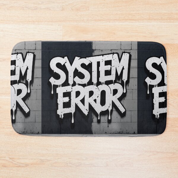 Item preview, system error designed and sold by Arty Art.