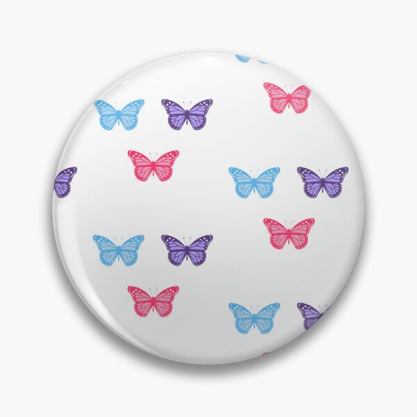 Item preview, blue butterfly purple butterfly pink butterfly pack designed and sold by Aesthetic Crew.