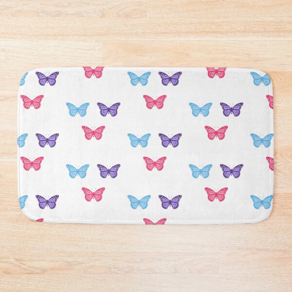 Item preview, blue butterfly purple butterfly pink butterfly pack designed and sold by Aesthetic Crew.