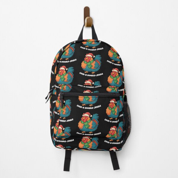 Item preview, Merry Cluckmas Funny Chubby Rooster Christmas designed and sold by Maryna_Reine.