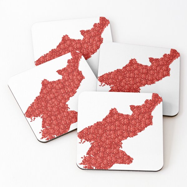 Item preview, Red Rhinestone North Korea designed and sold by TheIconSmith.