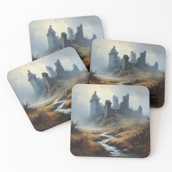 Item preview,  Old Castle ruin painting after JMW Turner designed and sold by Vintage Designs +.