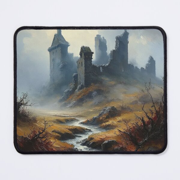 Item preview,  Old Castle ruin painting after JMW Turner designed and sold by Vintage Designs +.