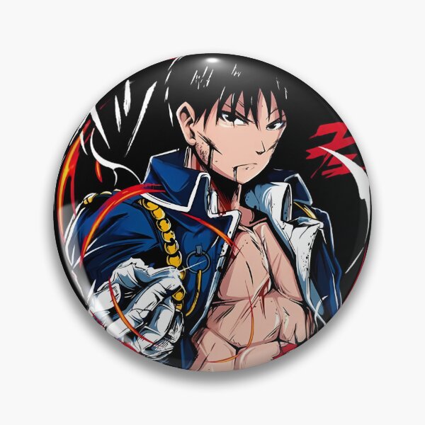 Item preview, Roy Mustang – The Flame Alchemist designed and sold by ANIME HEAT.