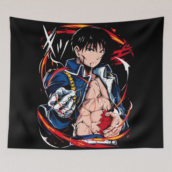 Item preview, Roy Mustang – The Flame Alchemist designed and sold by ANIME HEAT.