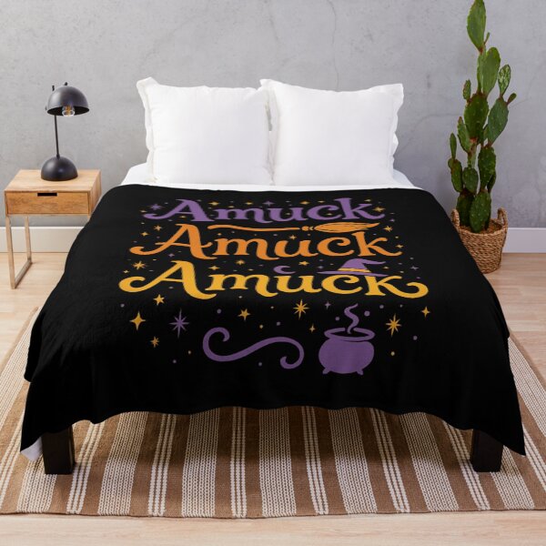 Item preview, Whimsical “Amuck Amuck Amuck” Hocus Pocus Parody Halloween T-Shirt designed and sold by Taberland.