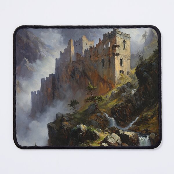 Item preview, Old Castle ruin painting after JMW Turner designed and sold by Vintage Designs +.