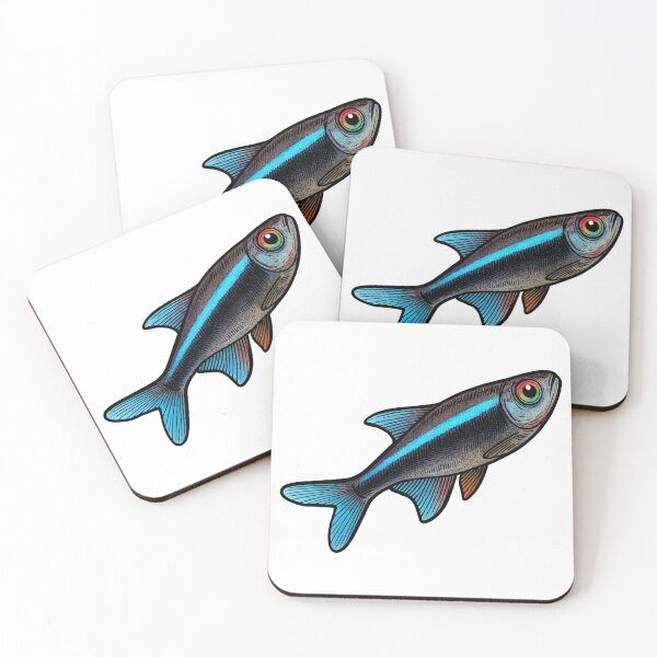 Item preview, Black neon tetra (Hyphessobrycon herbertaxelrodi) designed and sold by My-Thing.