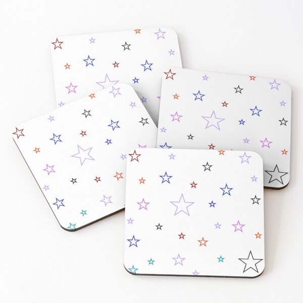 Item preview, Paquete de confeti de estrellas (contorneado) designed and sold by Aesthetic Crew.