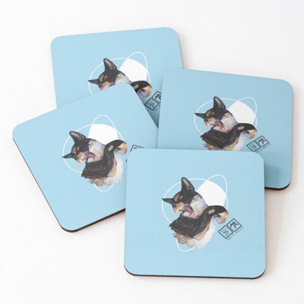 Item preview, Poppy the Polydactyl Rescue Cat – Shy to Playful Calico Kitty Art designed and sold by Made-by-Anxiety.