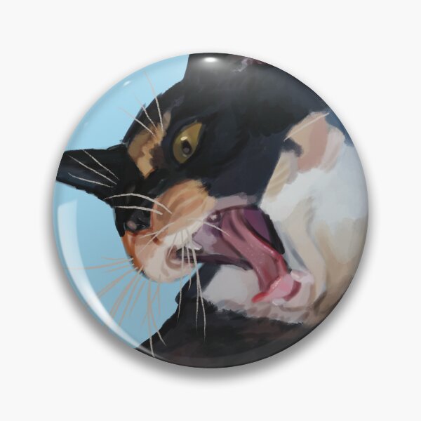 Item preview, Poppy the Polydactyl Rescue Cat – Shy to Playful Calico Kitty Art designed and sold by Made-by-Anxiety.