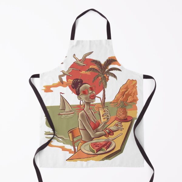Item preview, Tropical Cartoon Girl designed and sold by Inky-Vibe.