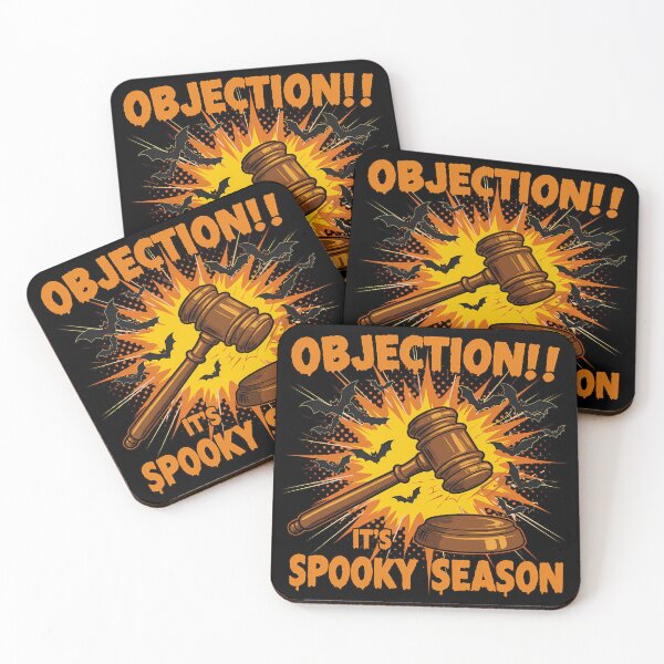 Item preview, Objection! It’s Spooky Season – Halloween Lawyer Design (2) designed and sold by InkoraLab.