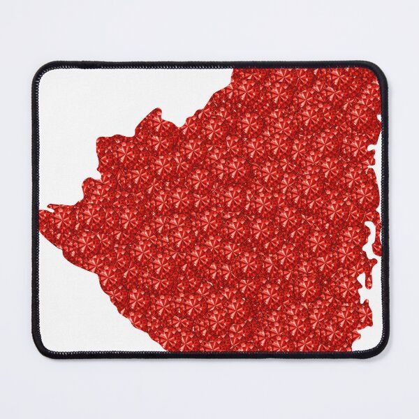 Item preview, Red Rhinestone Nicaragua designed and sold by TheIconSmith.