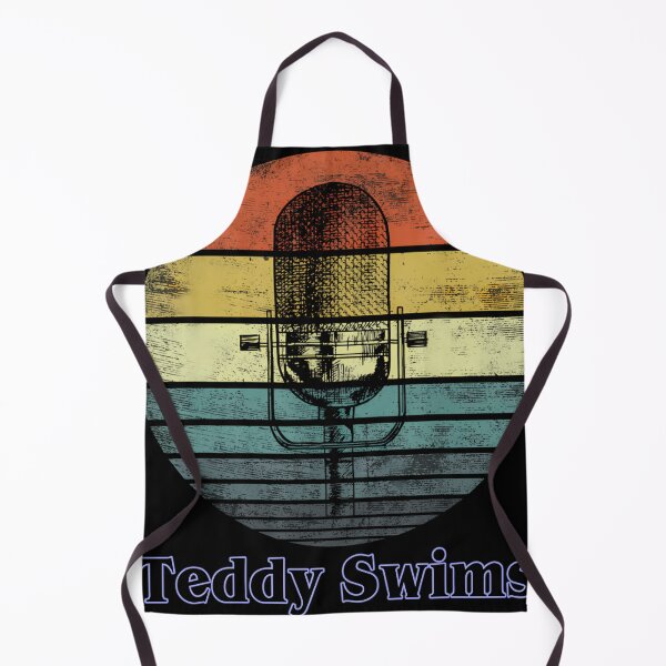 Item preview, Teddy Swims Retro Sunset Microphone Design designed and sold by PasiArnio.