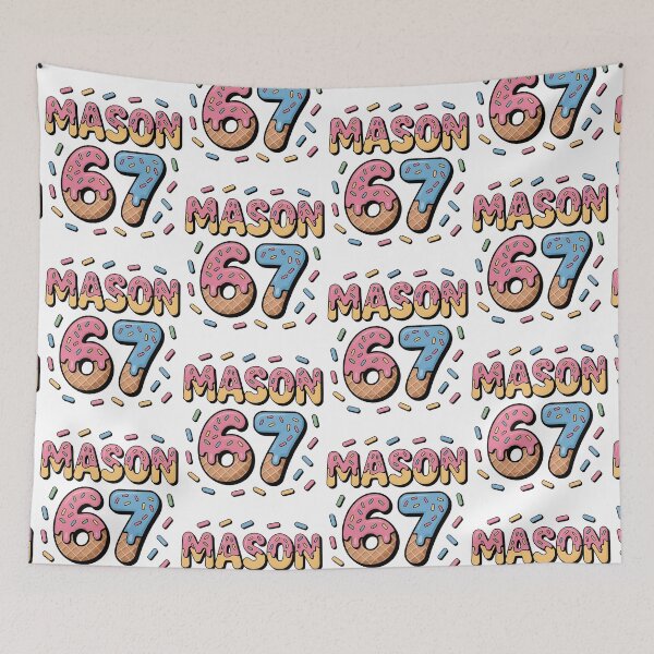 Item preview, Mason 67 Ice Cream Cute Meme Six Seven, Funny Gen Alpha Meme Slang Tees designed and sold by BLZART.