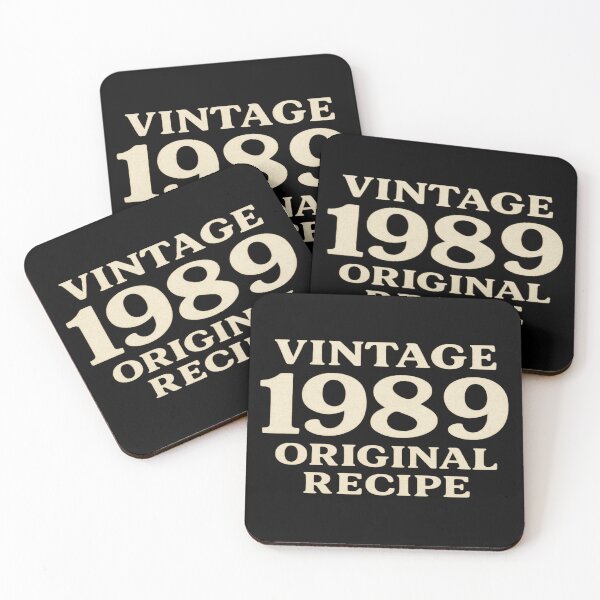 Item preview, Vintage 1989 Original Recipe Retro Birthday designed and sold by POD DYNASTY | Original Print On Demand T-Shirt Graphics.