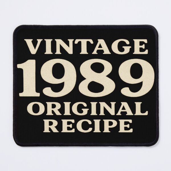 Item preview, Vintage 1989 Original Recipe Retro Birthday designed and sold by POD DYNASTY | Original Print On Demand T-Shirt Graphics.