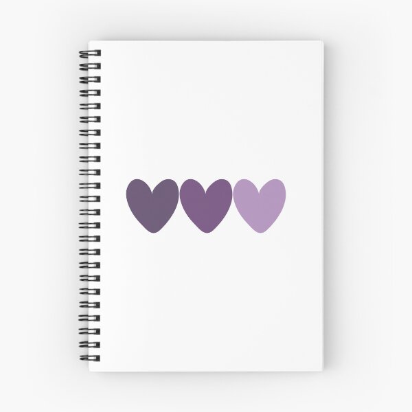 Item preview, purple hearts designed and sold by Aesthetic Crew.