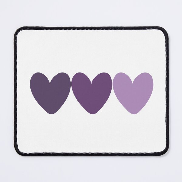 Item preview, purple hearts designed and sold by Aesthetic Crew.