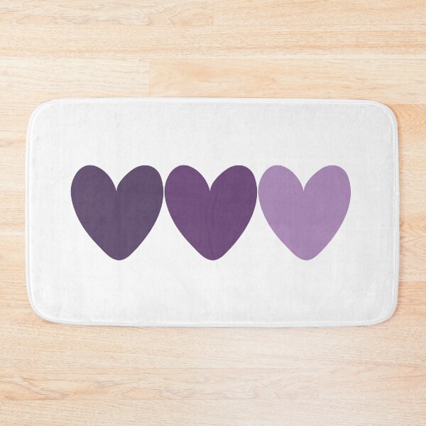 Item preview, purple hearts designed and sold by Aesthetic Crew.