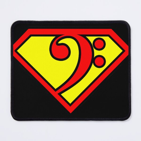 Item preview, Superbassist - The Super Bass Clef Bassist designed and sold by Evakkanen.