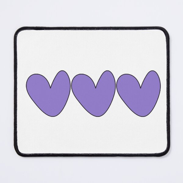 Item preview, purple hearts designed and sold by Aesthetic Crew.
