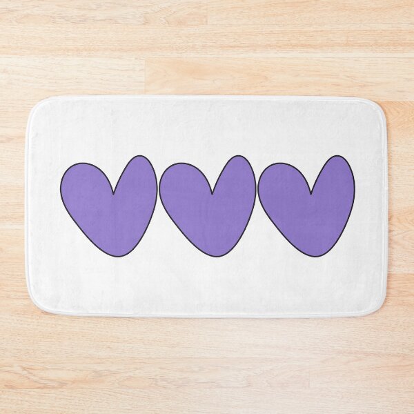Item preview, purple hearts designed and sold by Aesthetic Crew.