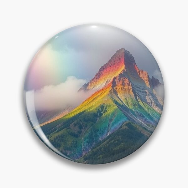 Item preview, Mountain Rainbow  designed and sold by Tanu Biswas.