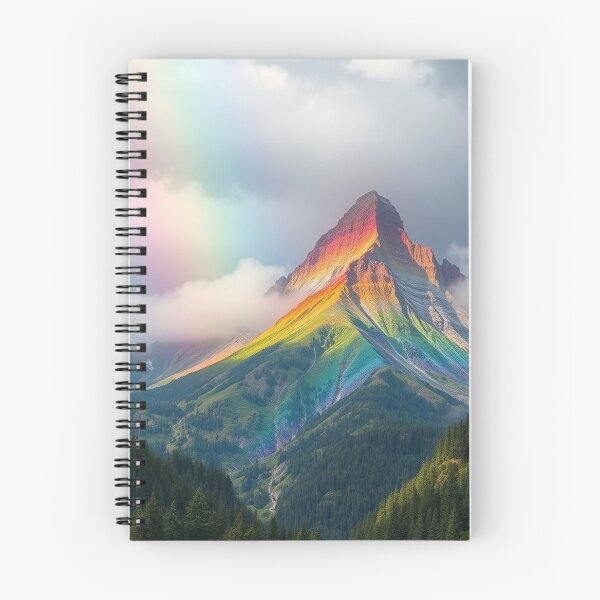 Item preview, Mountain Rainbow  designed and sold by Tanu Biswas.