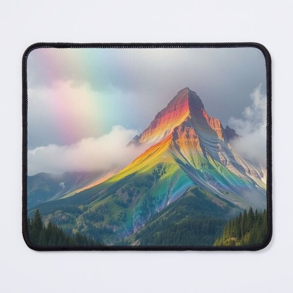 Item preview, Mountain Rainbow  designed and sold by Tanu Biswas.