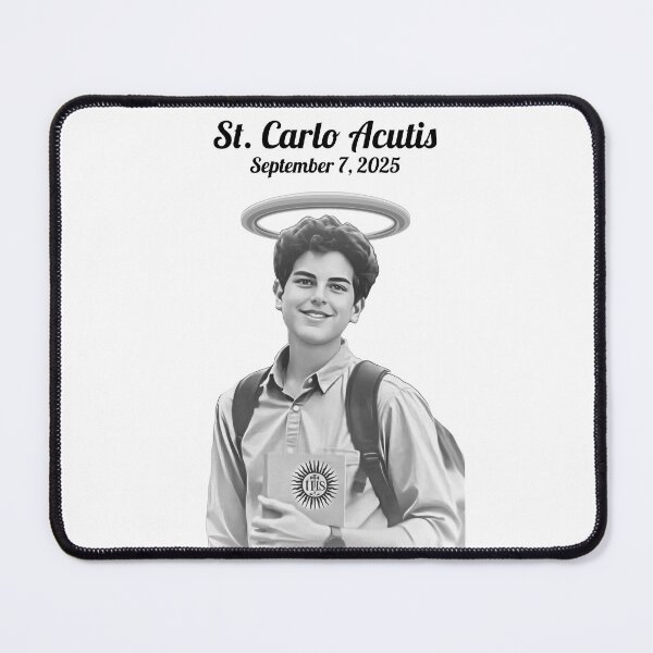 Item preview, Copy of St. Carlo Acutis (3 May 1991 – 11 October 2006) was an English-born Italian Catholic teenager known for his devotion to the Eucharist and his use of digital media to promote Catholic devotion. designed and sold by SolracSier.