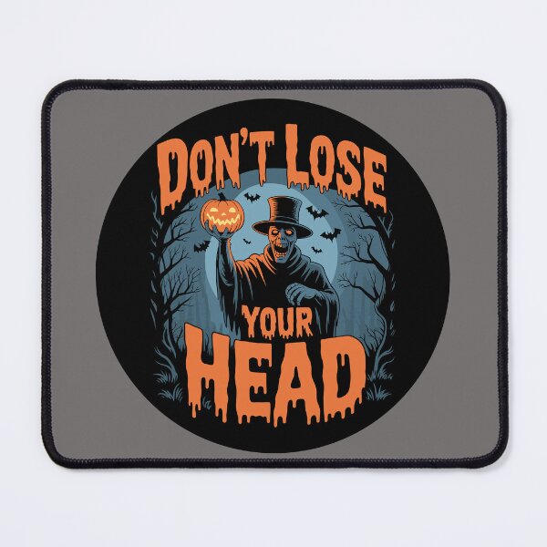 Item preview, The Legend of Sleepy Hollow: The Headless Horseman holds his glowing pumpkin head high. For the Halloween Festive Season designed and sold by Grang Art Artistic Designs.